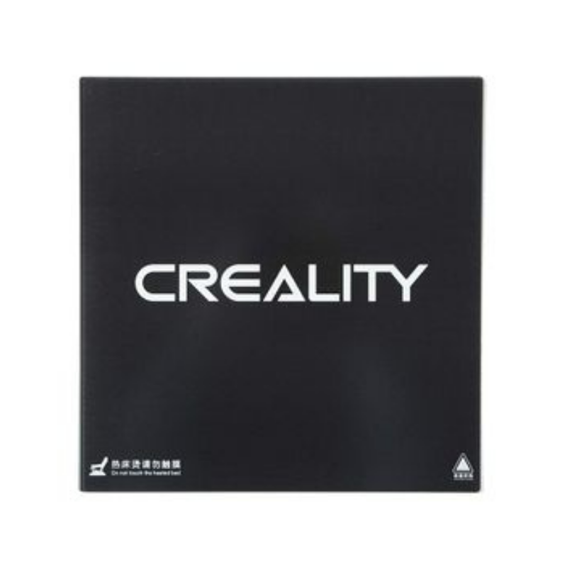 Cama placa vidrio templado Creality carbon y silicio 235x235x4mm