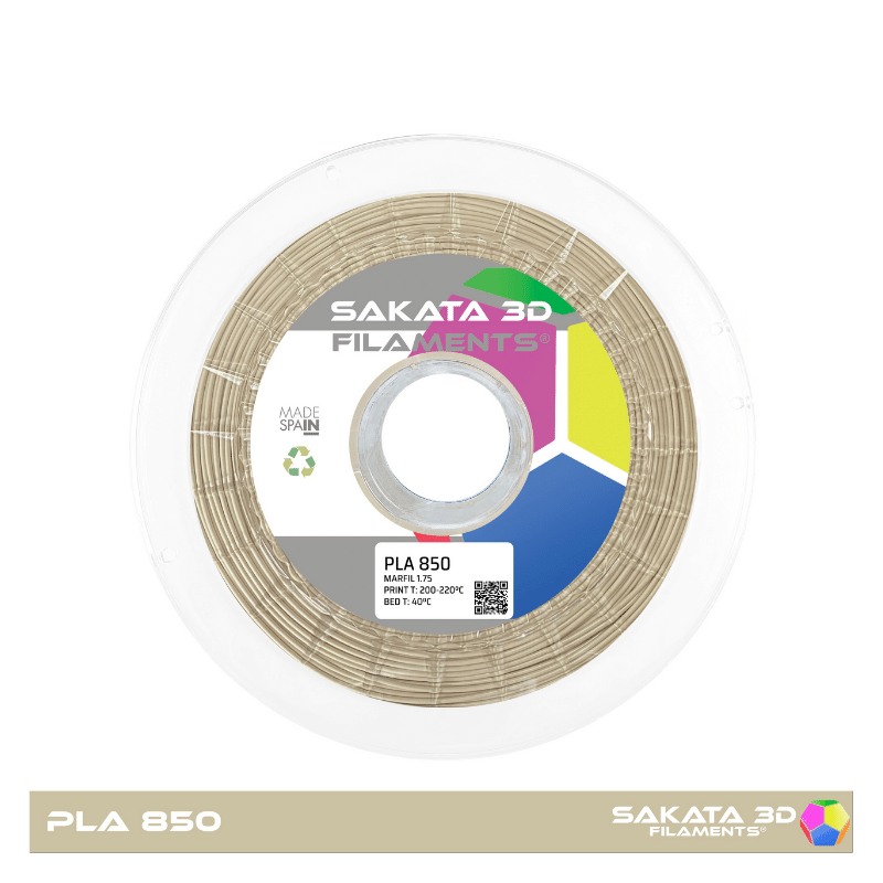 PLA Sakata 850 Yvory. Filamento 3D 1.75 mm. 1Kg.