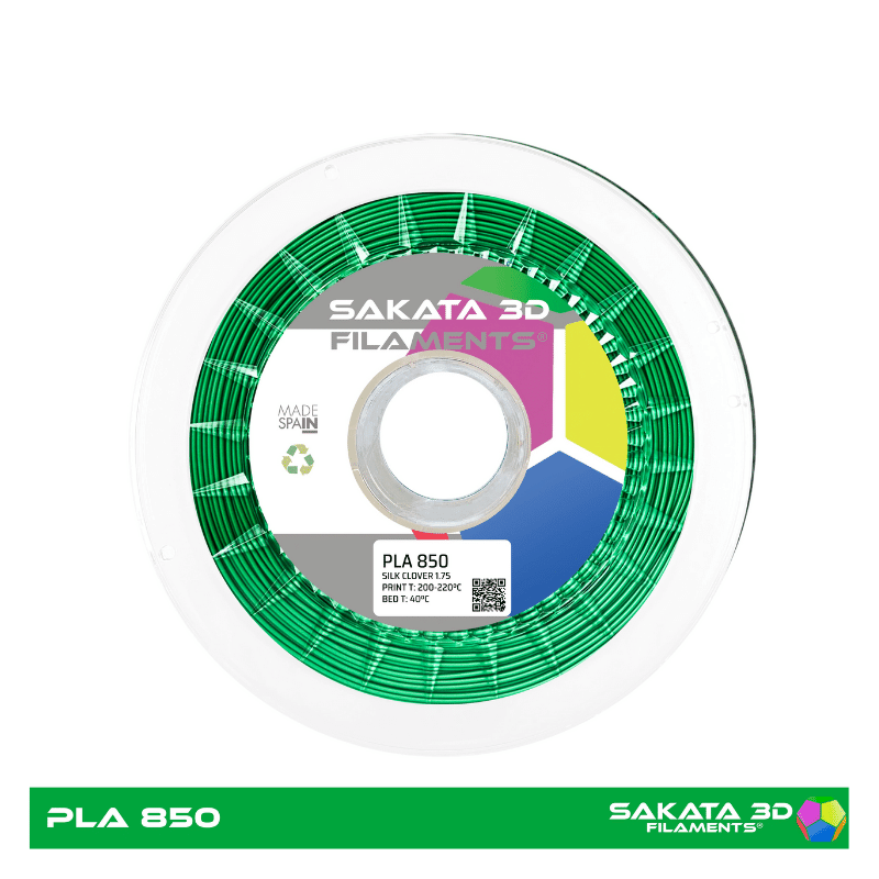 PLA Sakata 850 Silk Clover. Filamento 3D 1.75 mm. 1Kg.