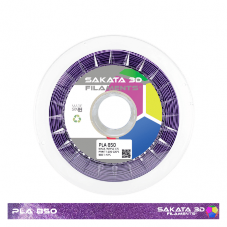 PLA Sakata 850 Magic Purple. Filamento 3D 1.75 mm. 1Kg.