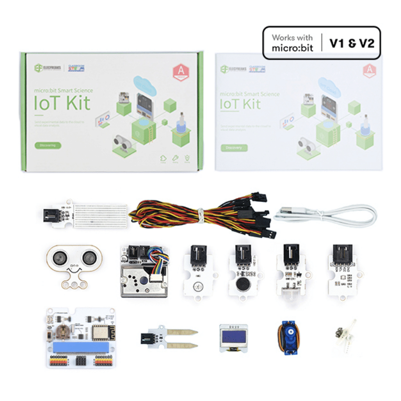 Kit IoT ciencia medioambiental para microbit