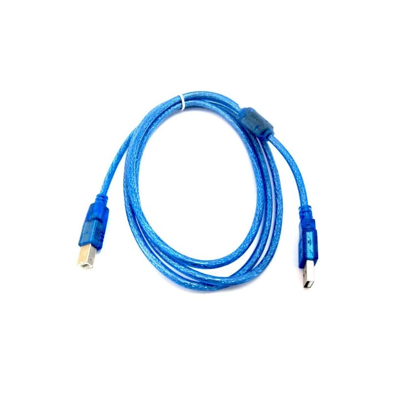 Cable USB con conector tipo A/B (1,5 metros)